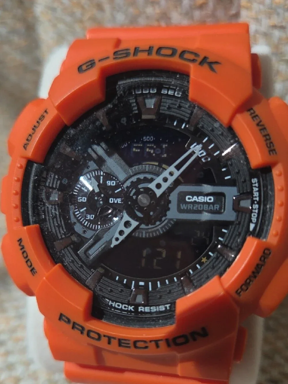 Casio bold orange